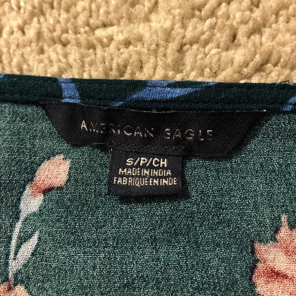 Tie Front American Eagle Top - Picture 5 of 9